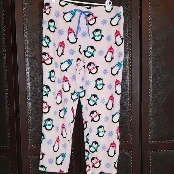 Secret‎ Treasures Penguin Fleece PJ Bottoms - Picture 1 of 7